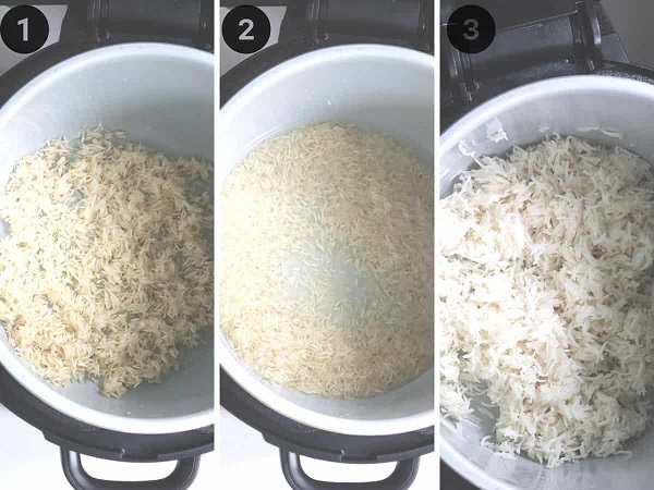 نحوه پخت برنج در سرخ کن بدون روغن(هواپز)